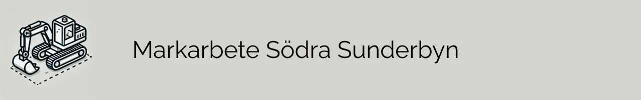 Markarbete Södra Sunderbyn